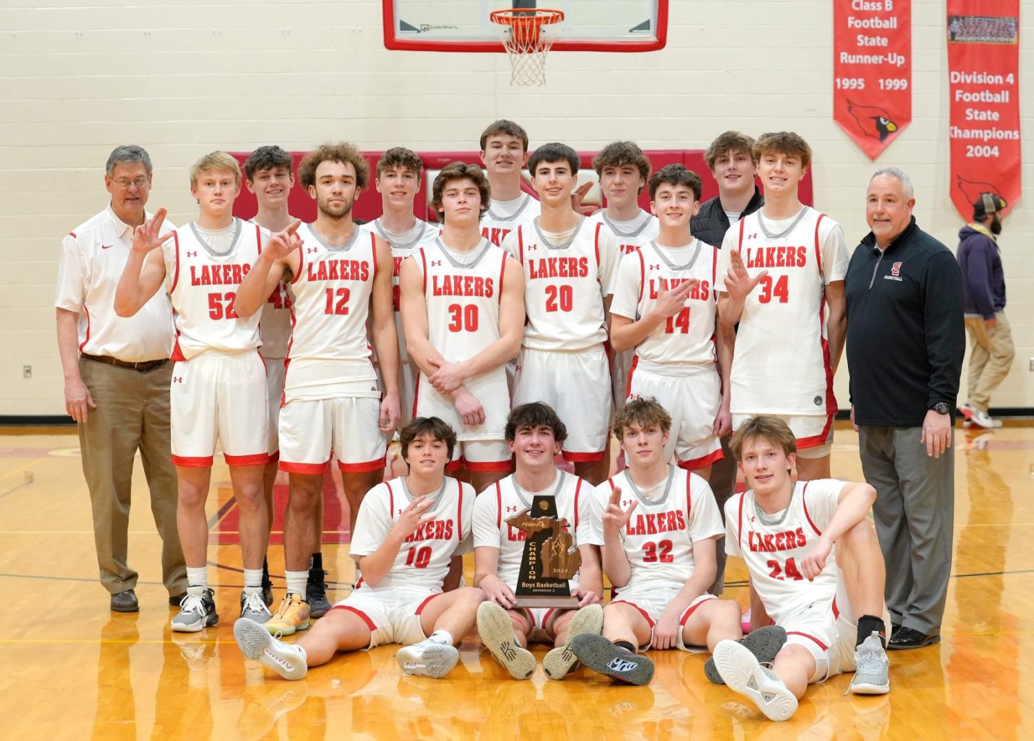 Chalk up another district basketball title for the Spring Lake Lakers after victory over Fruitport