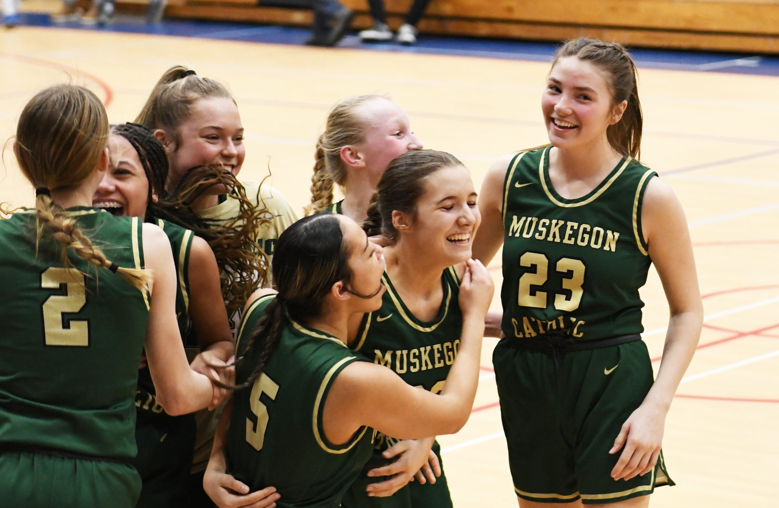 Muskegon Catholic takes home district title with win over GR Sacred Heart