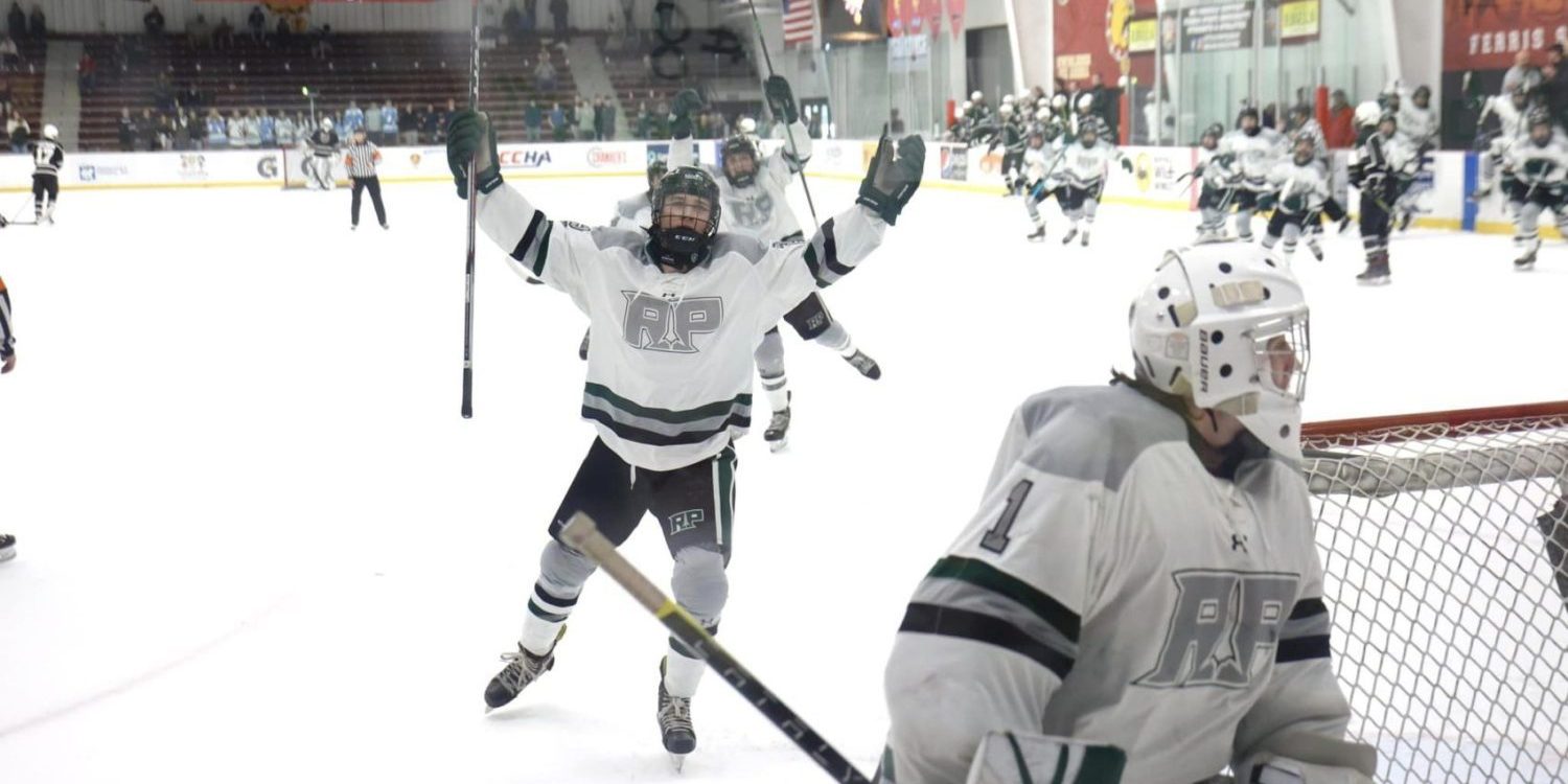 Reeths-Puffer skates into Final Four in Division 1 hockey after big victory over Forest Hills, 7-3