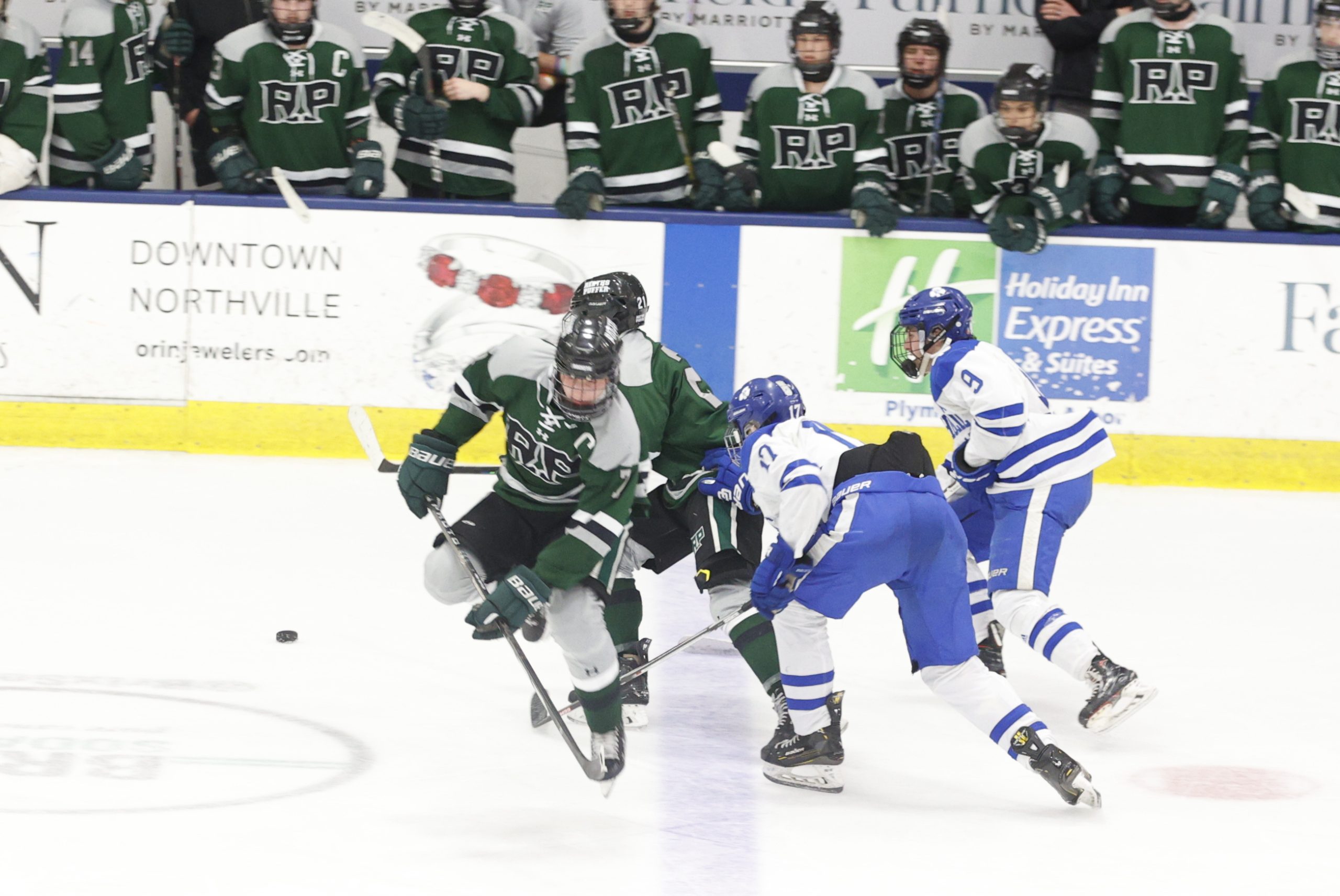 Reeths-Puffer hockey takes lopsided loss against highly touted Detroit Catholic Central in state semifinal