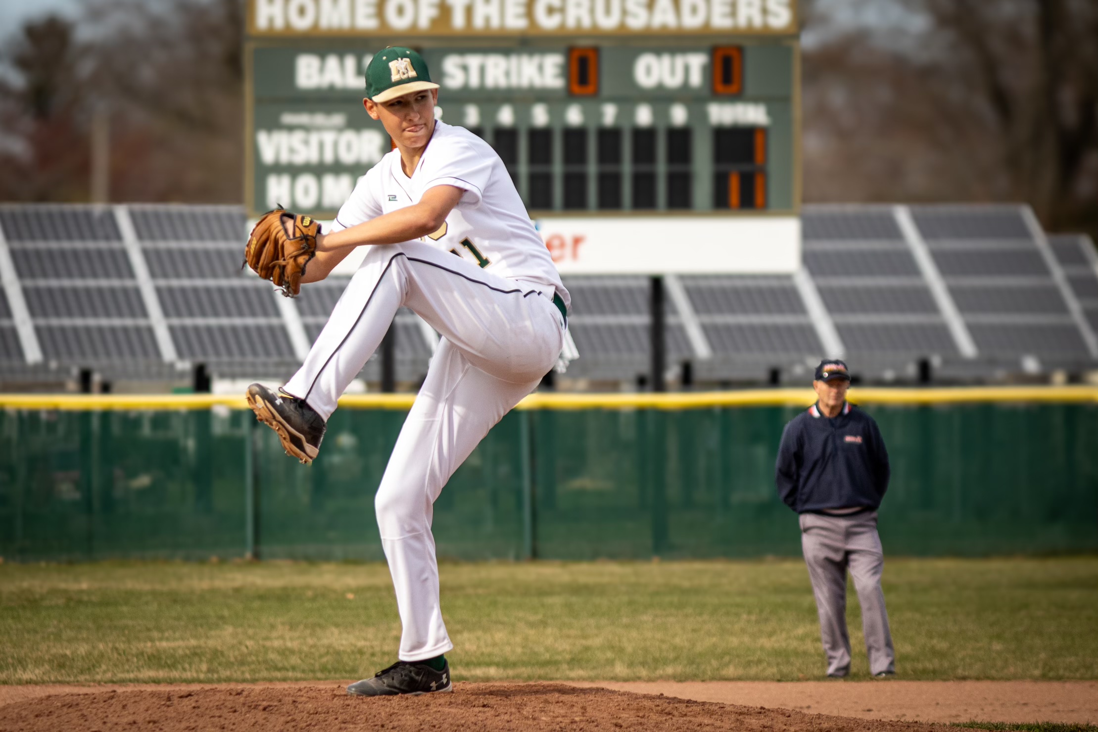 Muskegon Catholic soars by Muskegon in a non-league baseball twinbill