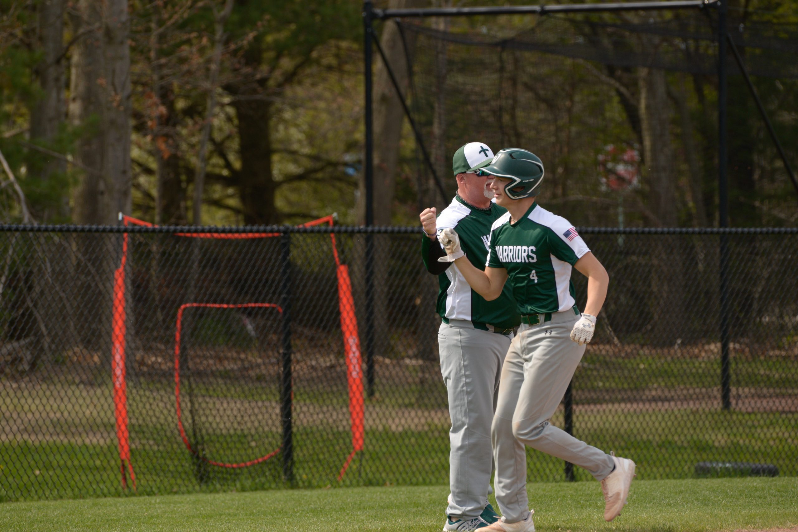 Western Michigan Christian baseball honors fallen teammate, Matthew