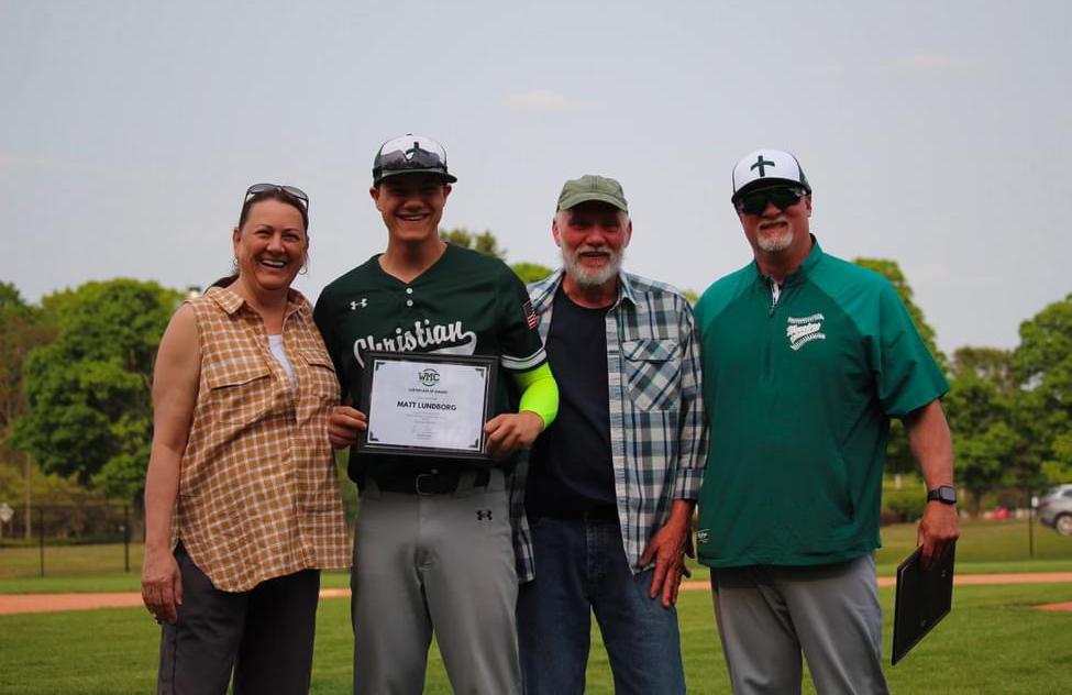 Western Michigan Christian baseball honors fallen teammate, Matthew