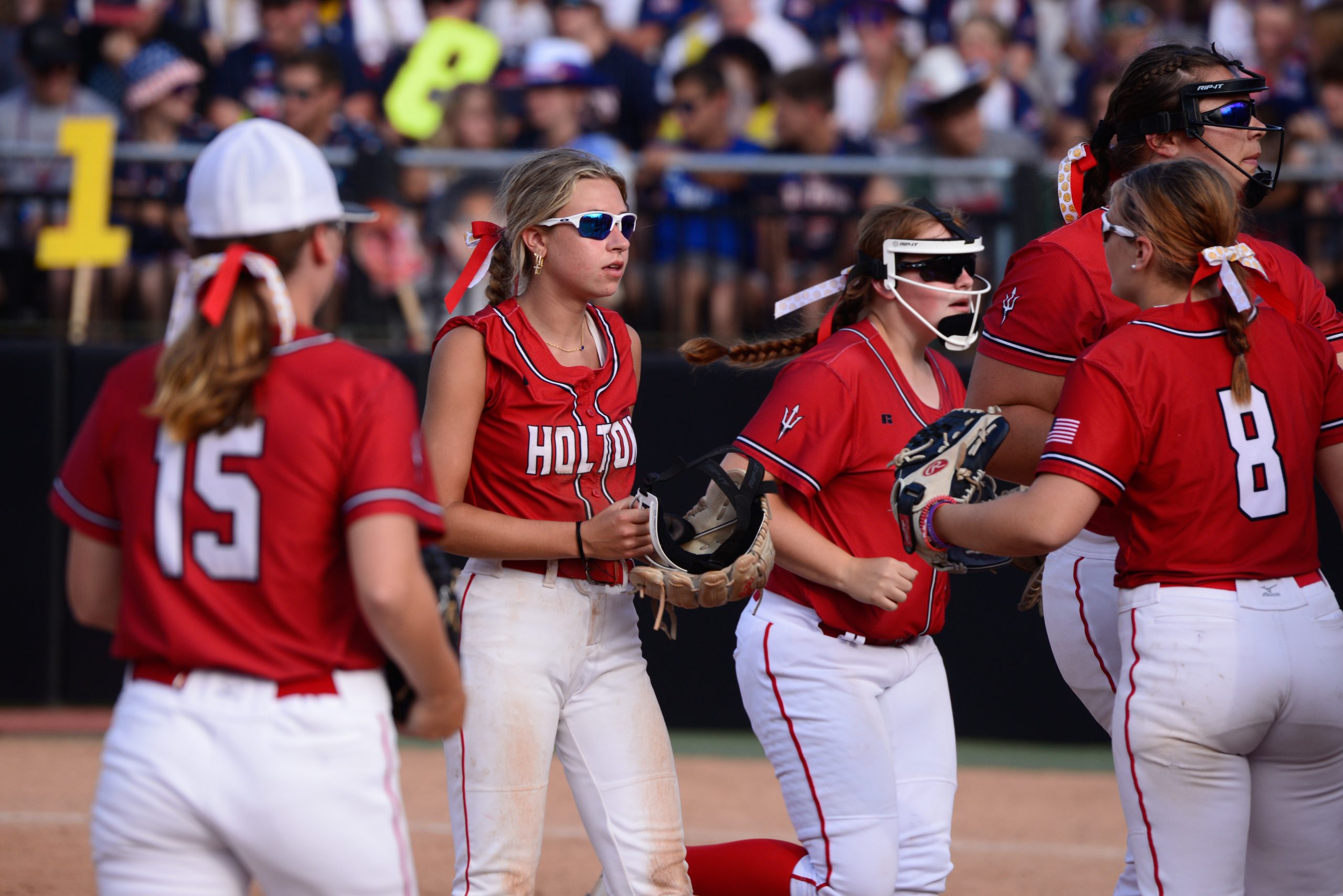 Holton’s historic softball season ends with loss in Division 4 title game to state powerhouse