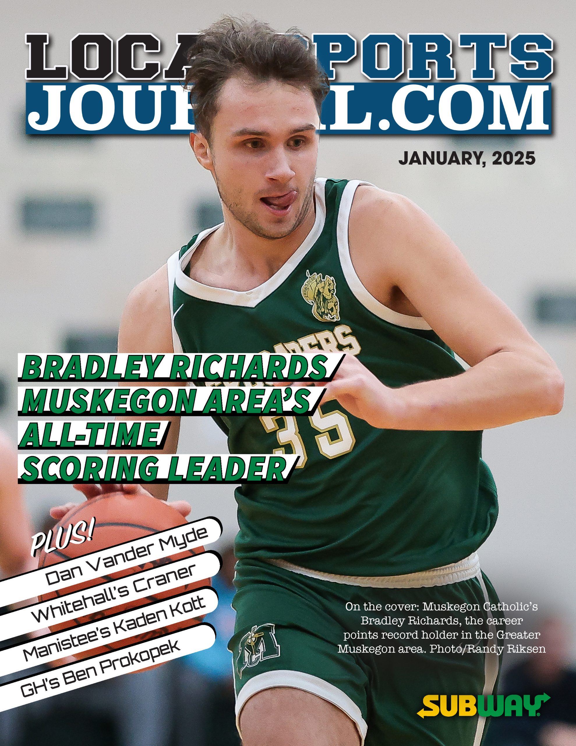 LSJ Magazine January 2025 COVER Local Sports Journal